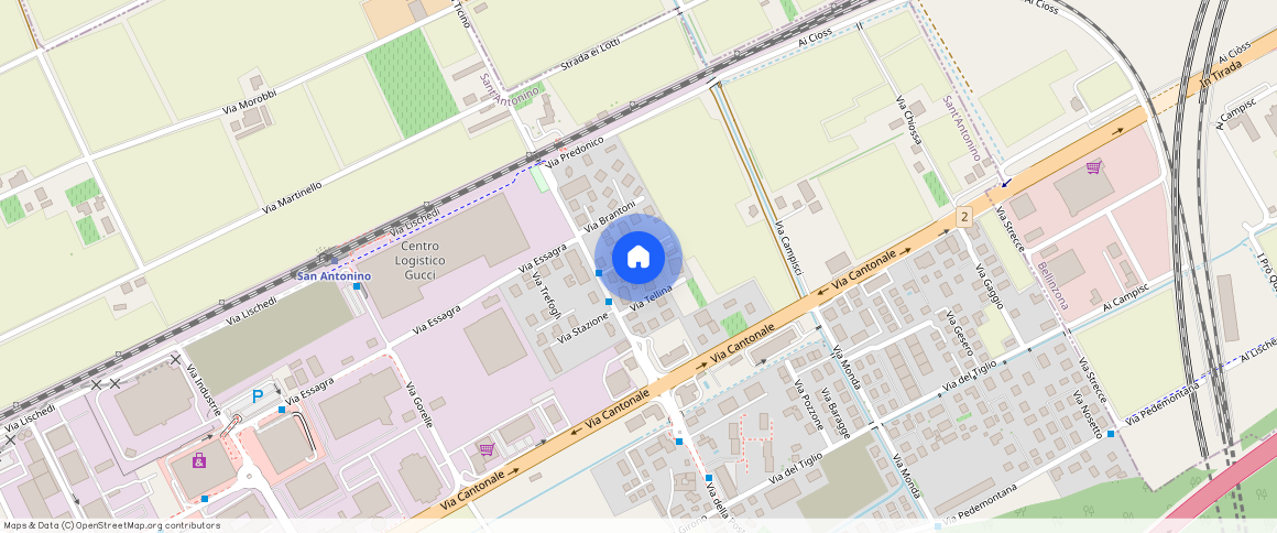 Via Stazione 14, 6592, S. Antonino