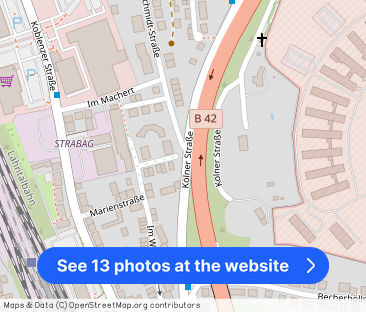 Ideal für Berufspendler! Sanierte 2-ZKB Wohnung in zentraler Lage i... - Photo 1