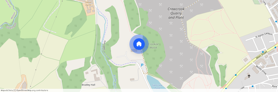 Bradley Garden House, Sled Lane, Wylam, Northumberland