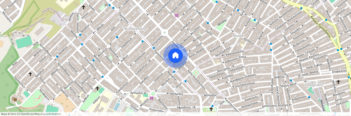 Zaimi, 36 132 31 Petroupoli, Κηπούπολη (Πετρούπολη)