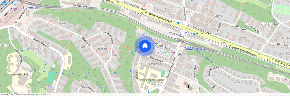 Abrahamsberg, Stockholm, Ritarvägen 3