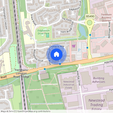 Ovaldene Way, ST4