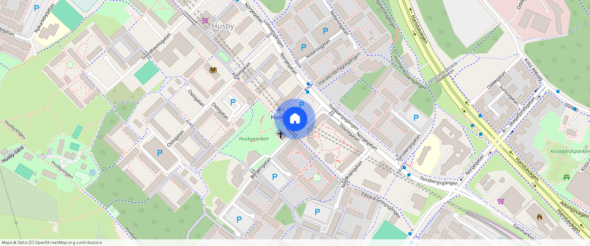 Husby, Stockholm, Bergengatan 4