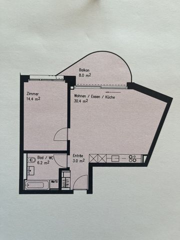 APPARTEMENT 21/2 PIÈCES À ZURICH - DISTRICT 8, MEUBLÉ, TEMPORAIRE - Foto 4