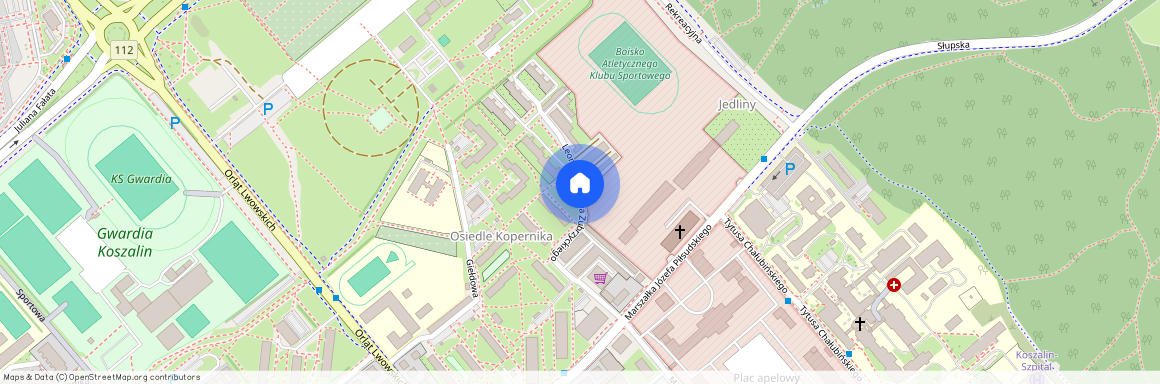 ul. Franciszka Zubrzyckiego, Koszalin, zachodniopomorskie