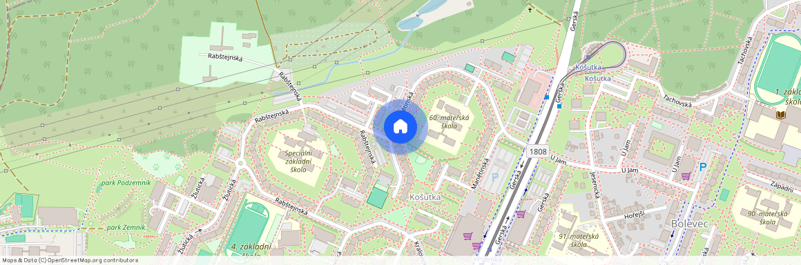 Manětínská 1541, Plzeň