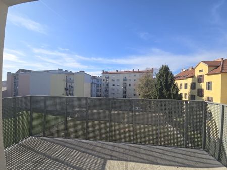 Geförderte, neuwertige 2 Zimmer Wohnung mit großem BALKON in Innenhoflage - Puchstraße 44 - Top 014 - Foto 3