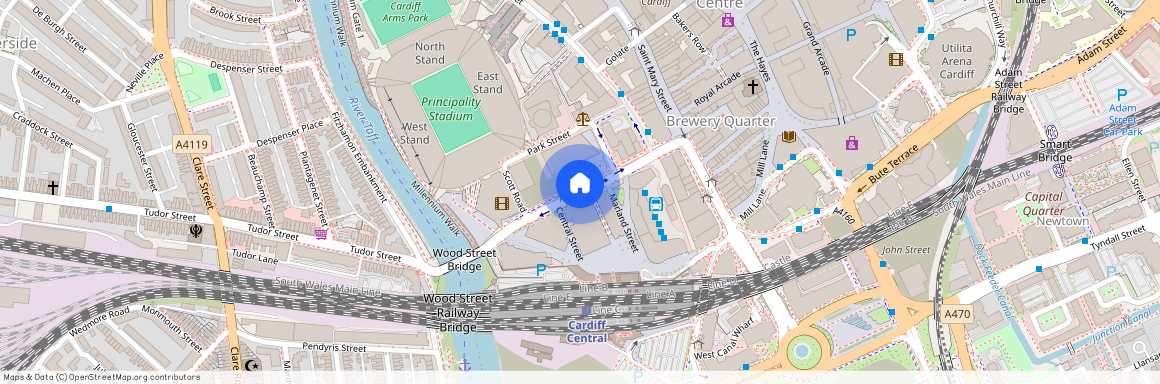 Wood Street, Cardiff(City), CF10