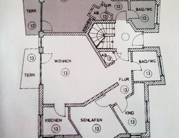 - 2 - Raumwohnung mit Terrasse "ALLES NEU" in Blasewitz - Photo 1