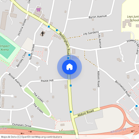 Nottingham Road, Alfreton, Derbyshire, DE55
