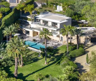SUPER CANNES VILLA CONTEMPORAINE VUE MER CONTEMPORAINE A LOUER - Photo 1
