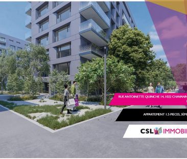 1.5 Zimmer, 34 m², 3. Stock - Foto 1