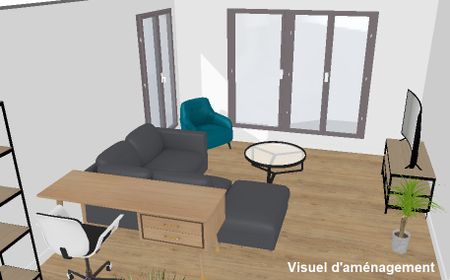 Location Appartement 2 pièces 55m² - Photo 3