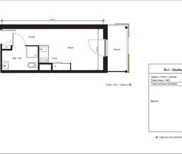 Location Appartement 1 pièce 18m² NIMES 30000 - Photo 2