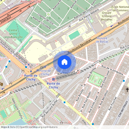 Rue Bessières, Francja, Paris