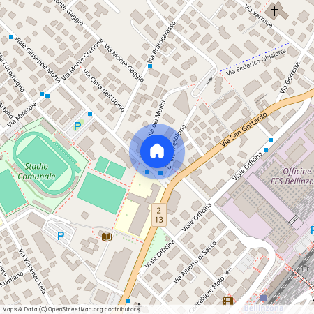 6500, Bellinzona, Via Retica