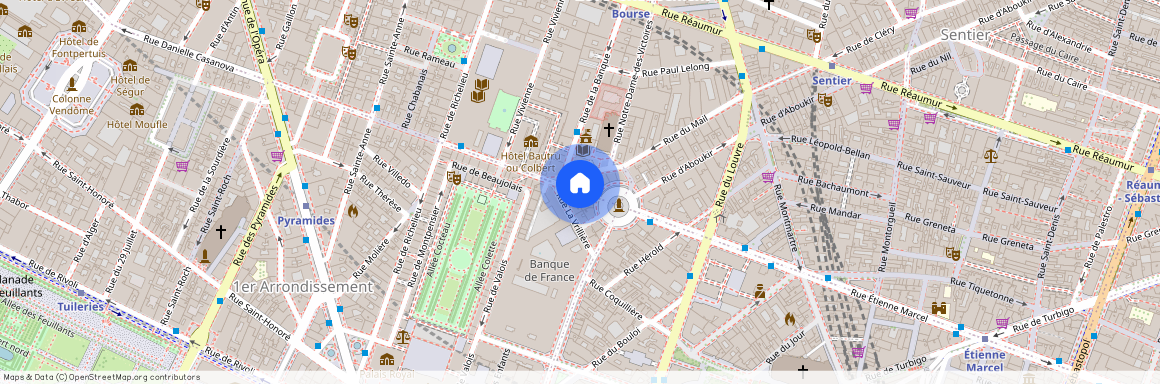 Appartement à louer place des Victoires, Paris 1er