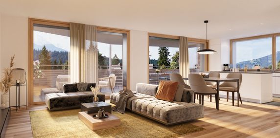 3.5 Zimmer, 77 m², 1. Stock - Foto 2