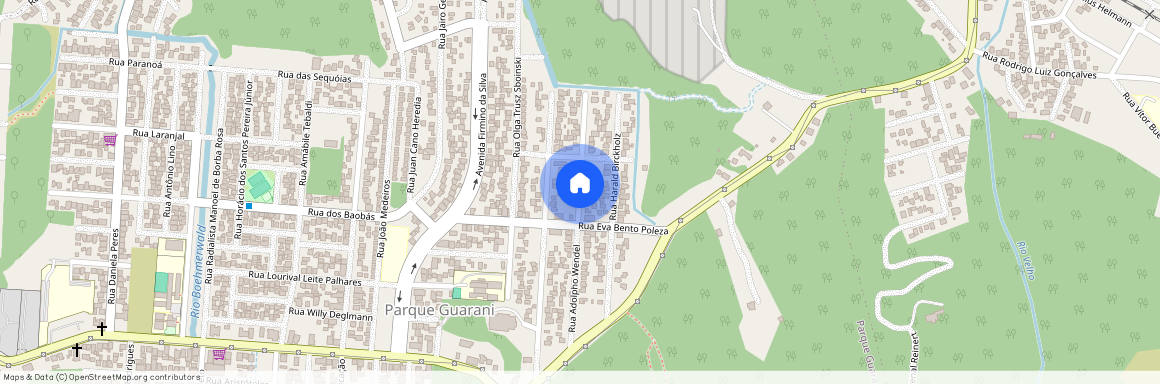 Rua Adolpho Wendel, Parque Guarani, Joinville, SC, 89209255