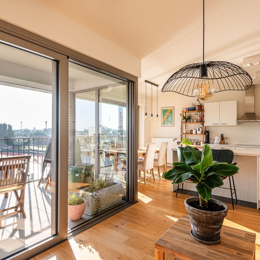 Nieuwbouw 2-slpk app met zicht op het water nabij Oude dokken - Foto 1