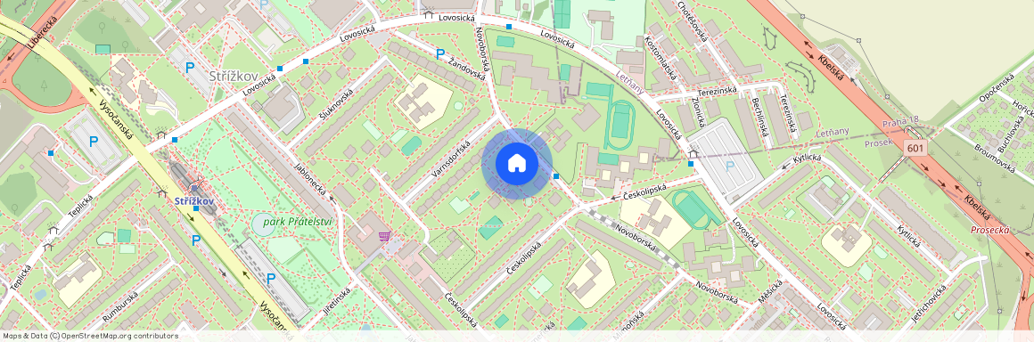 Cvikovská, Praha 9 - Střížkov