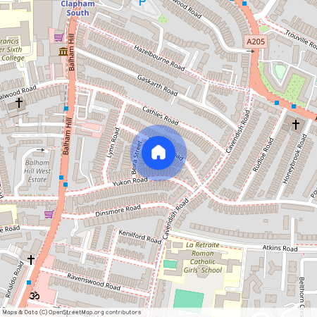 Dagnan Road, Clapham South, London