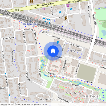 Skolebakken 68, 1. 01., Nærheden, 2640 Hedehusene