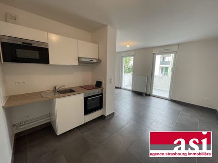 Hoenheim gare : Studio 28m² - Photo 3