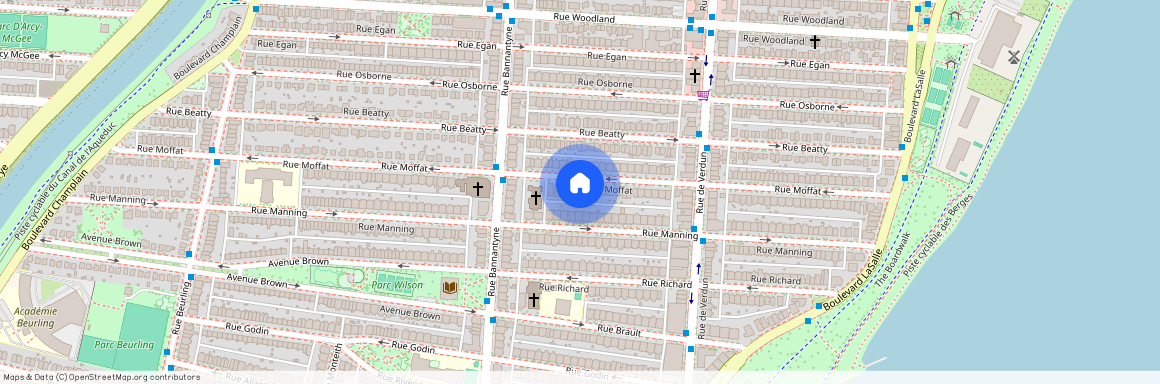 910 Rue Moffat, Verdun, Verdun, Ile de Montréal, H4H 1Y9