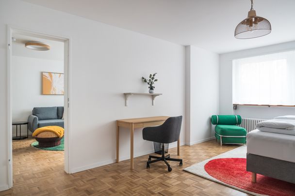Möblierte 2,5-Zimmer-Wohnung in Basel – Zentrale Lage - Photo 1