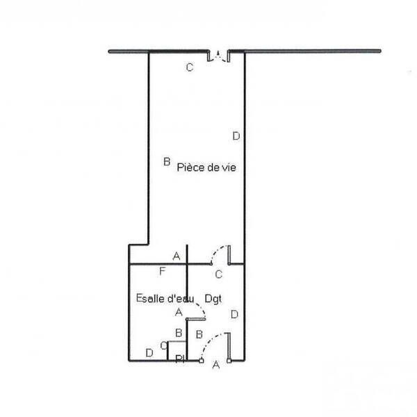 Appartement 1 pièce - - Photo 1