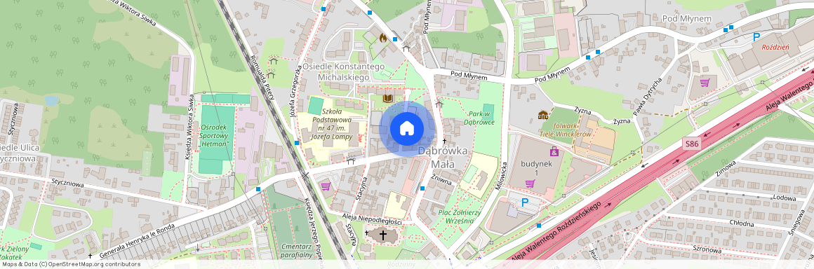 Dąbrówka Mała, Katowice, śląskie