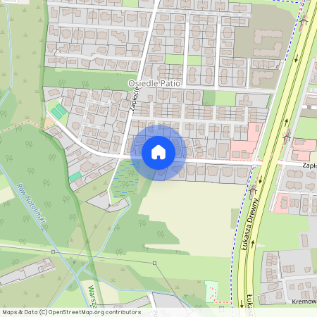 Warszawa, Wilanów, Zapłocie