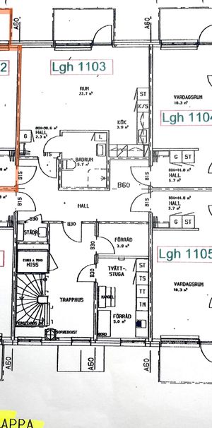 2 rok, Älvgatan 14, lgh 1102 - Foto 1