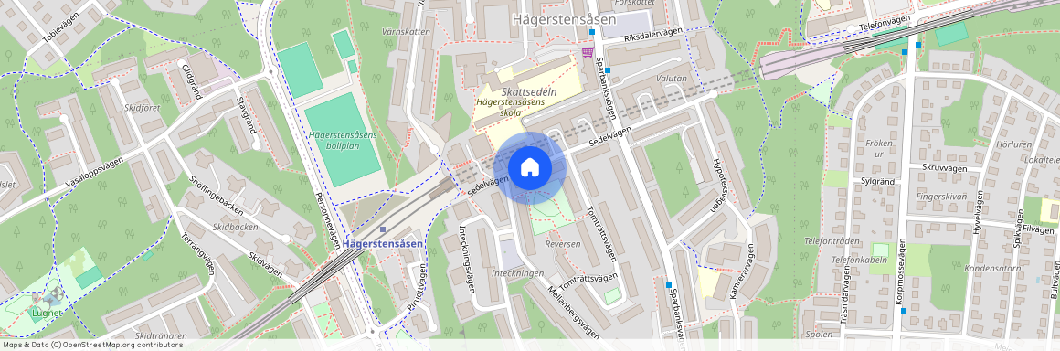 Hägerstensåsen, Stockholm, Sedelvägen 25