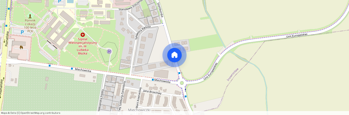 ul. Szymborska, Inowrocław, inowrocławski, kujawsko-pomorskie