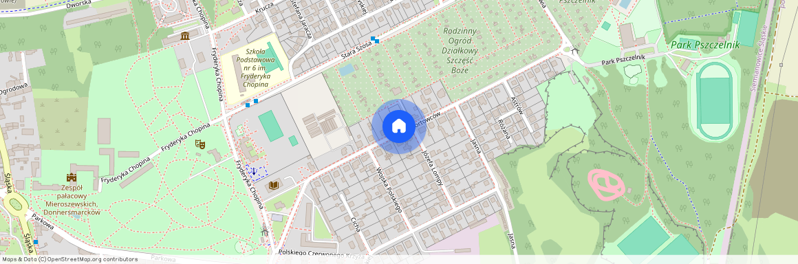 Aleja Sportowców, Centrum, Siemianowice Śląskie, śląskie