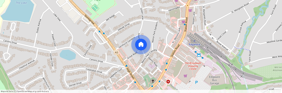 Green Court, Edgware, Middlesex, HA8