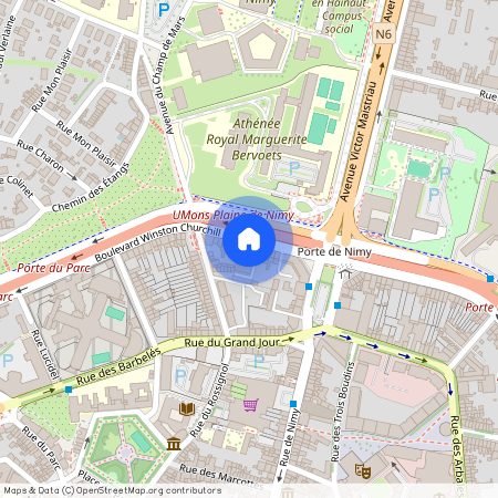 Boulevard Winston Churchill, 5, 7000, Mons