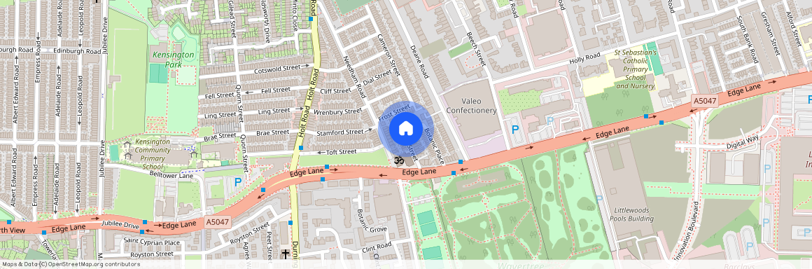 Bradfield Street, L7 0EP