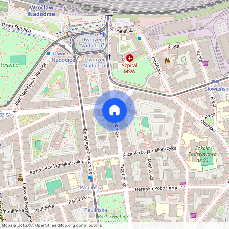 Nadodrze, ul. Trzebnicka, Wrocław