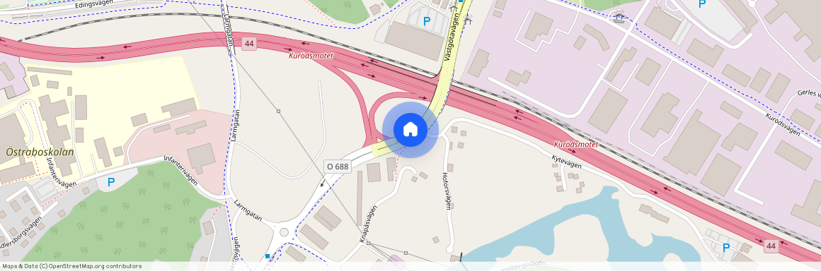 Västgötavägen, Uddevalla