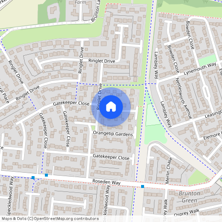 Orangetip Gardens, Newcastle Great Park, Newcastle