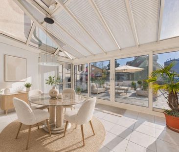 200 m² Terrasse & 18 m² Wintergarten: Wohnen mit aussergewöhnlich v... - Foto 2