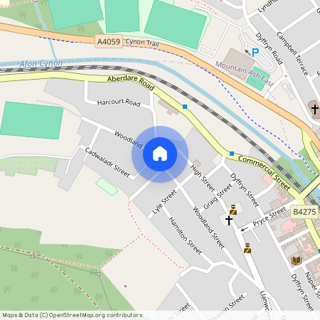 Woodland Street (K17), Mountain Ash, CF45