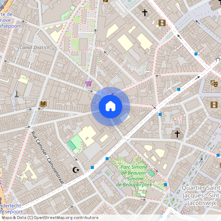 Rue des Six Jetons, 71, 1000, Bruxelles