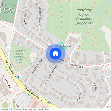 ul. Kazimierza Jagiellończyka, Osiedle Grunwaldzkie, Olsztyn, warmińsko-mazurskie