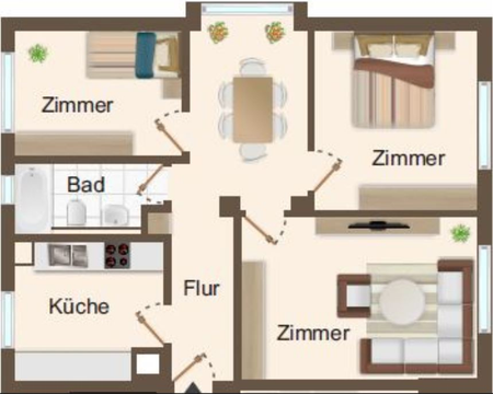 MODERNE WOHNUNG IM HERZEN VON GRENCHEN - Photo 5