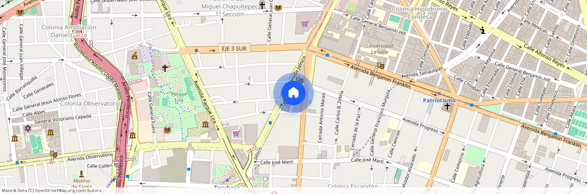 Privada antonio maceo, Tacubaya, Ciudad De México