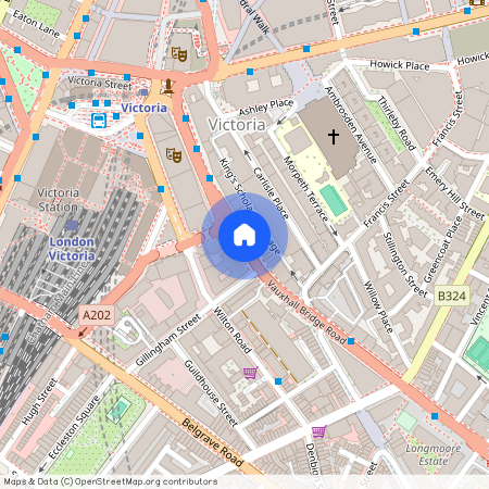 Vauxhall Bridge Road, London SW1V